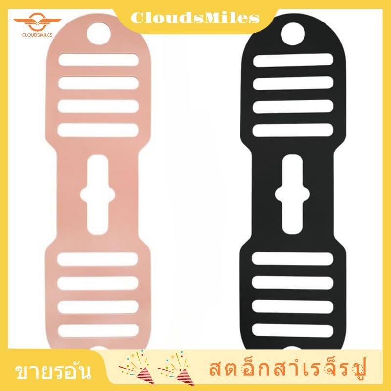 [CloudsMiles.th] Universal Pot Lid Holder Rubber Strap 2pcs Silicone Lid Lock Strap for Low Cooker (