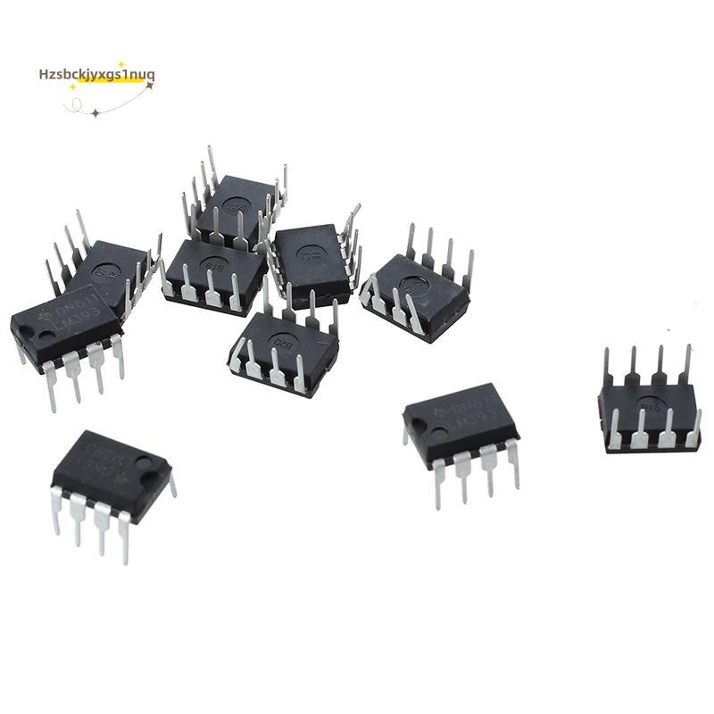 Hzsbckjyxgs1uq10 PCS LM393N LM393 DIP-8 Low Power Dual Voltage Comparator
