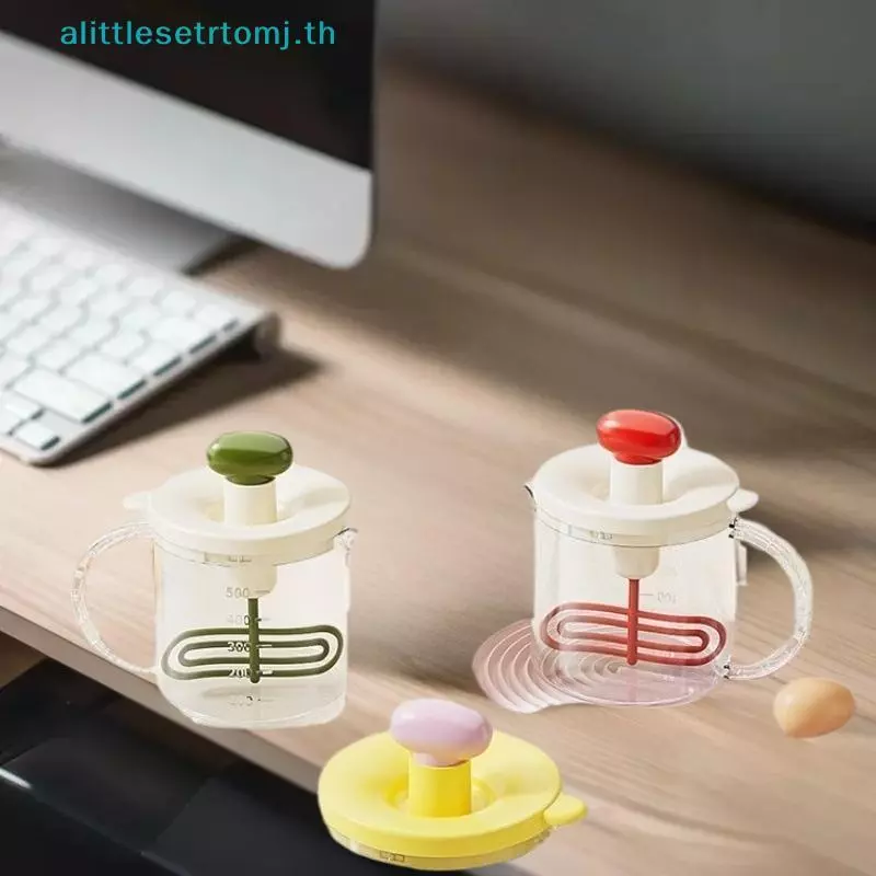 Anlittlese Egg Cup Manual Press Cream Whipper