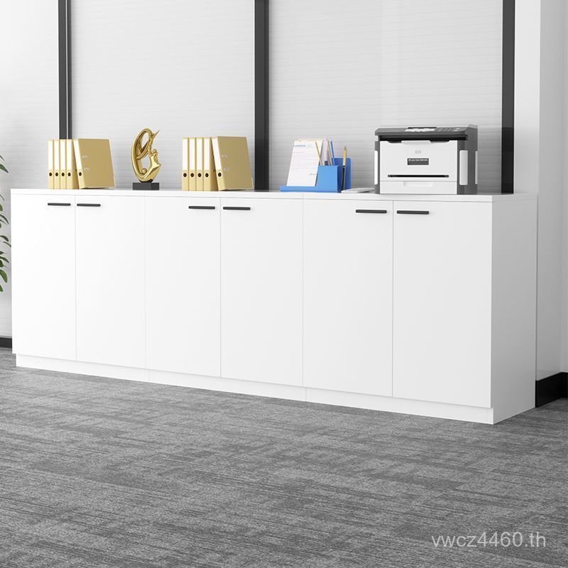 Locker File Office Side Cabinet Locker Wooden Floor File Low Cabinet Storage Cabinet A4 Office Data 