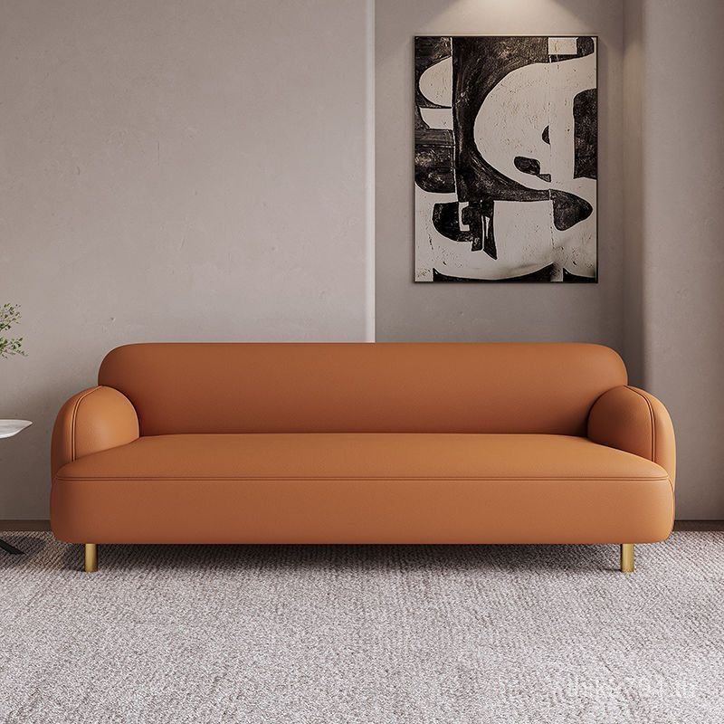 North Simple Double Apartment ผ้าโซฟาสไตล์ยุโรปสามคนสไตล์ครัวเรือนขนาดเล็ก Apartment เทคโนโลยีหรูหรา