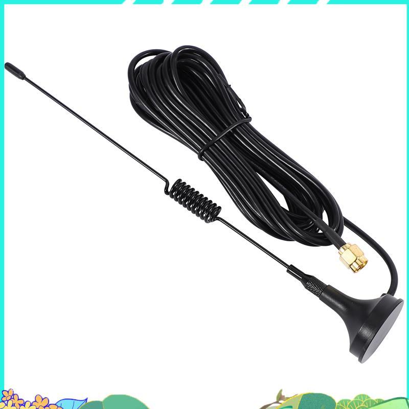 4G Monopole เสาอากาศดูดถ้วยแม่เหล็ก 3 เมตร Sma เสาอากาศความสูง 31 ซม. 10Dbi Gain Rg174 สําหรับ Sim76