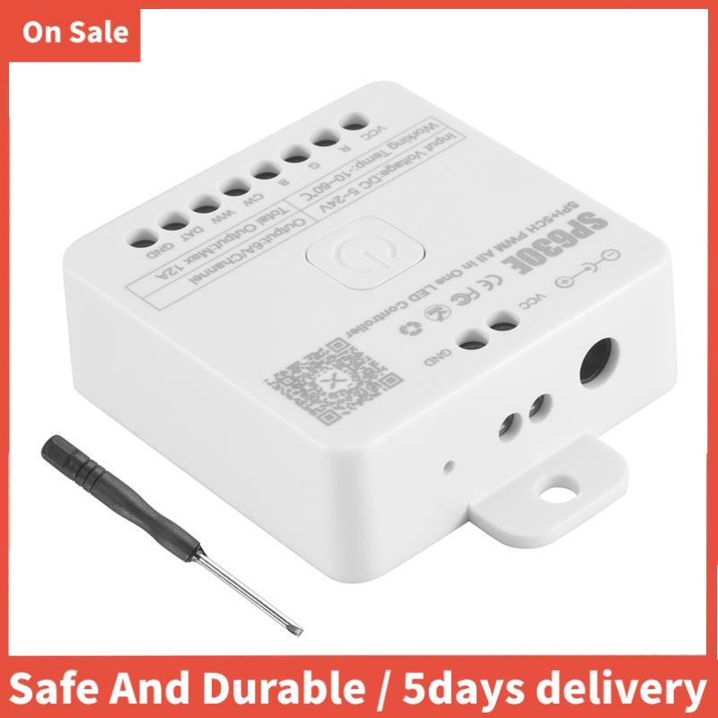 1 ชิ้น SP630E TTLh LED Controller WS2811 WS2812B พลาสติกสีขาวรองรับ PWM Monochrome CCT RGBW RGBCCT ห