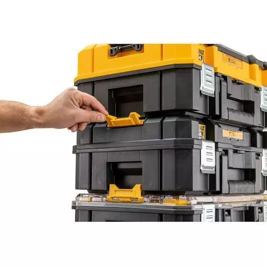 DEWALT กล่องเครื่องมือช่าง 24 ลิตร รุ่น DWST83345-1 TSTAK ขนาดกลาง กล่องเครื่องมือช่าง กล่องใส่เครื่องมือ thumbnail 9