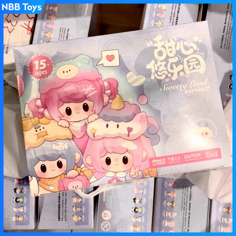 ของแท้พร้อมสต็อกใหม่เอี่ยม UUTOY UUTOY Sweetheart Easy Paradise mini Series Mystery Box ทั้งกล่องบริ