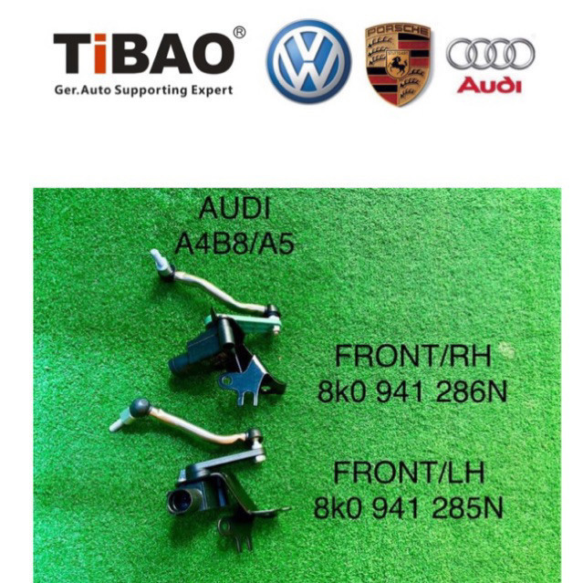 AUDI A4 B8 Q5 A5 LOWER ARM LEVEL SENSOR FRONT (PRICE สําหรับ 1 ชิ้น) อะไหล่รถยนต์ตกแต่งรถ/Profession