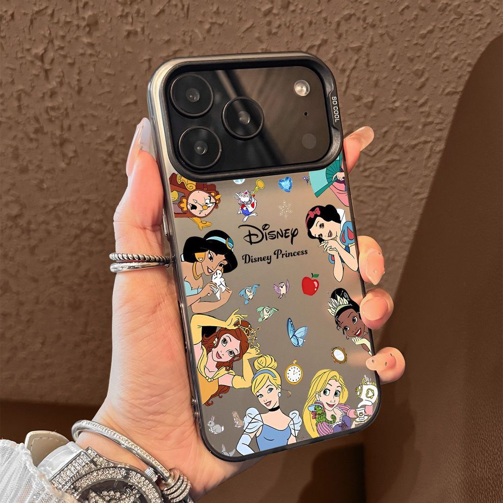 การ์ตูนการ์ตูนเจ้าหญิงคอลเลกชันเคสโทรศัพท์เข้ากันได้iPhone 7Plus 14ProMax Anti-Fingerprint 16Plus 12