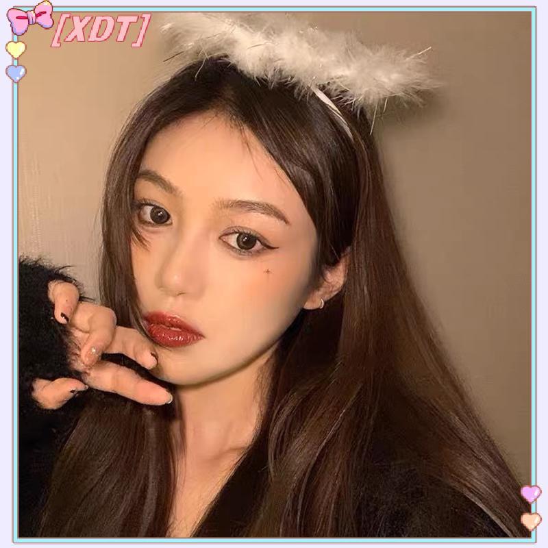 ชุดคอสเพลย์แองเจลคริสต์มาสพร้อมฮอลโล - อุปกรณ์เสริมสำหรับงานปาร์ตี้ - KCP