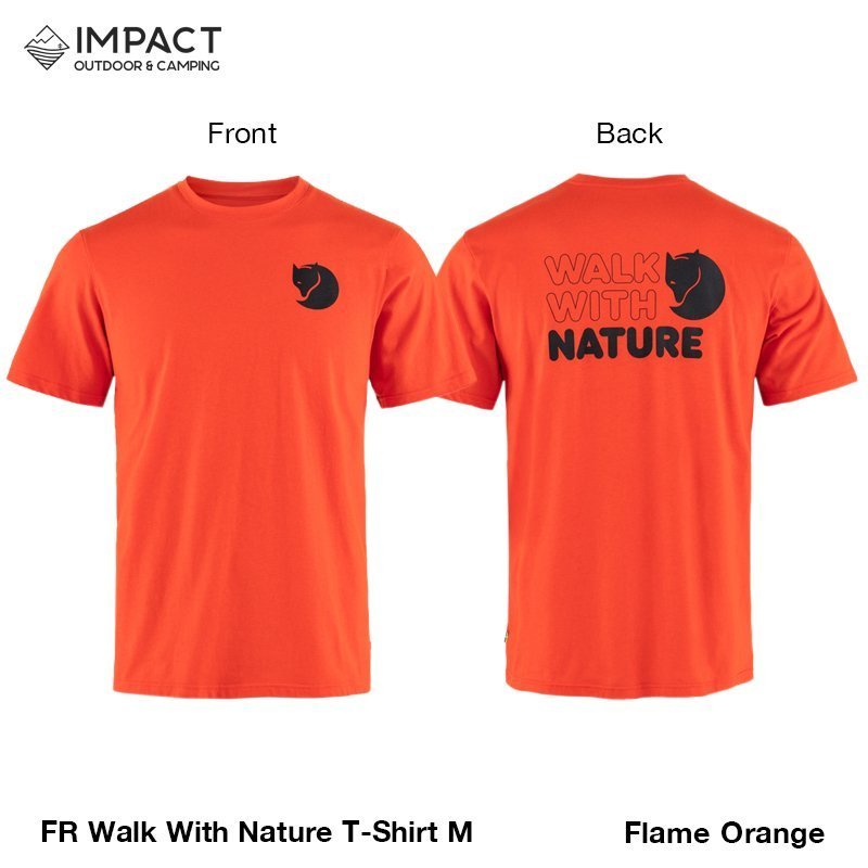 Fjallraven Mens Walk With Nature T-Shirt