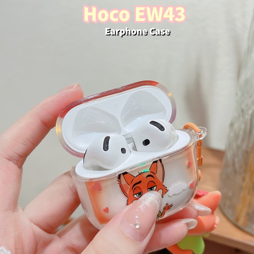 ที่กําหนดเองสําหรับ Hoco EW43 Case Casing Soft Silicone Headphone Case DIY Star Pattern