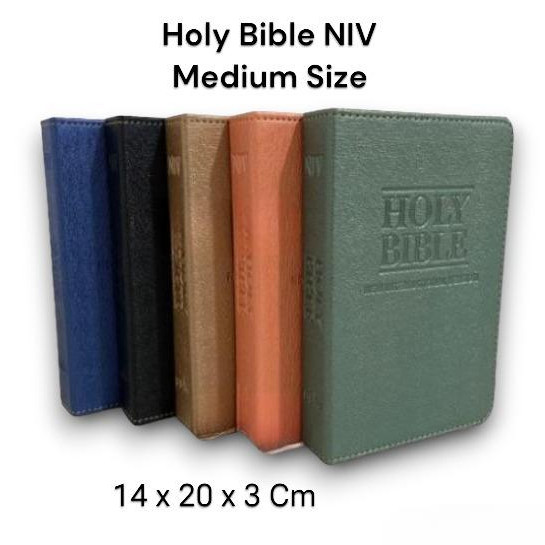 ใหม่ Holy Bible NIV ขนาดกลาง TB 054 เวอร์ชั่นสากลใหม่ LAI