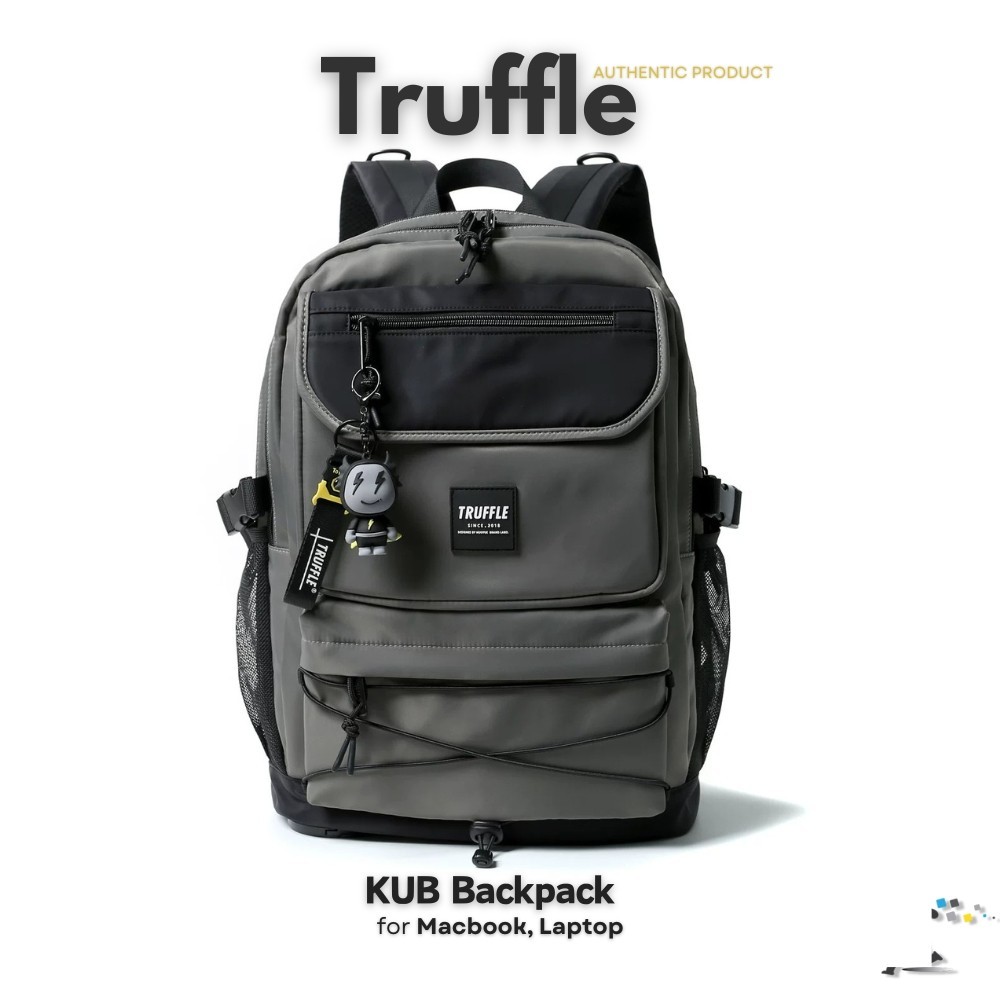 Truffle KUB Backpack กระเป๋าสำหรับ Macbook และ Laptop จำหน่ายพร้อมพวงกุญแจ
