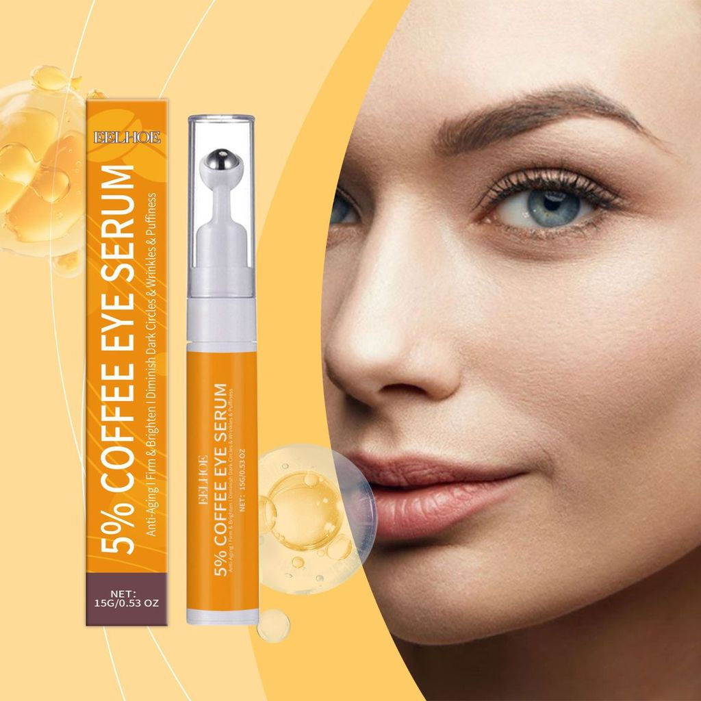 New Product#EELHOE Caffeine Eye Cream Moisturizes the skin around the eyes, nourishes and firms, caf