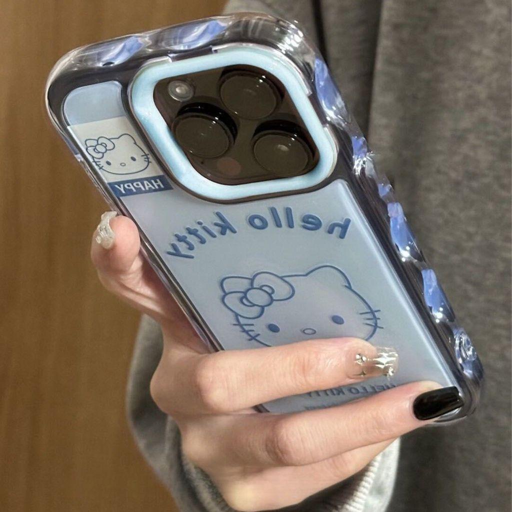 รูขนาดใหญ่ Simple Jelly Wave รูปแบบใช้งานร่วมกับ iPhone สําหรับ iPhone 17 /11 /11 Pro Max /AIR /13 P