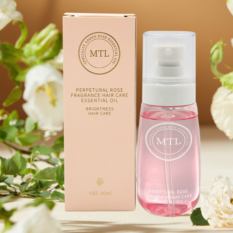 Mingtingli Rose Essential Oil กลิ่นหอมน้ํามันผม Softening Hair Anti-Frizz
