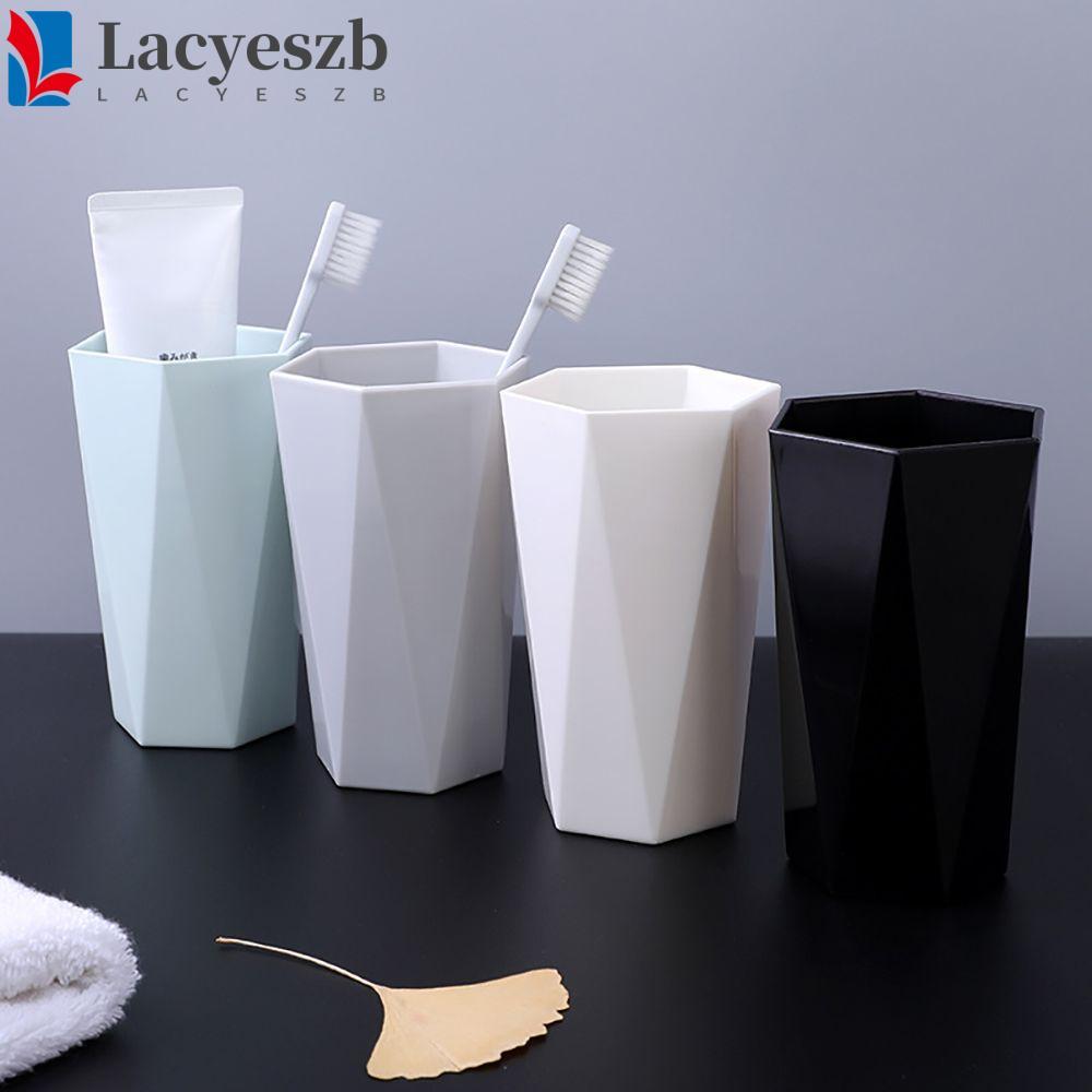 LACYESZB แก้วน้ําในห้องน้ํา ห้องครัวสไตล์นอร์ดิก C0ffee แก้วดื่มเพื่อสุขภาพถ้วยเก็บนมทนความร้อนผู้ถื