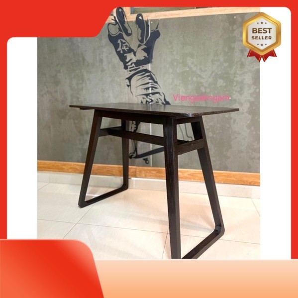 เวียงสักงาม แพร่ โต๊ะทำงานA สีโอ๊ค ขนาด100*45 สูง 75cm. โต๊ะเขียนหนังสือ โต๊ะอเนกประสงค์ไม้สัก