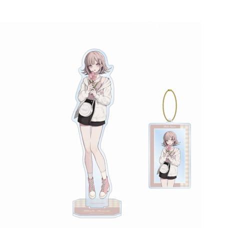 Danganronpa Axta ขาตั้งอะคริลิค สินค้า Komaeda Nagito Kaede Akamatsu Junko Enoshima Makoto Naegi Chi