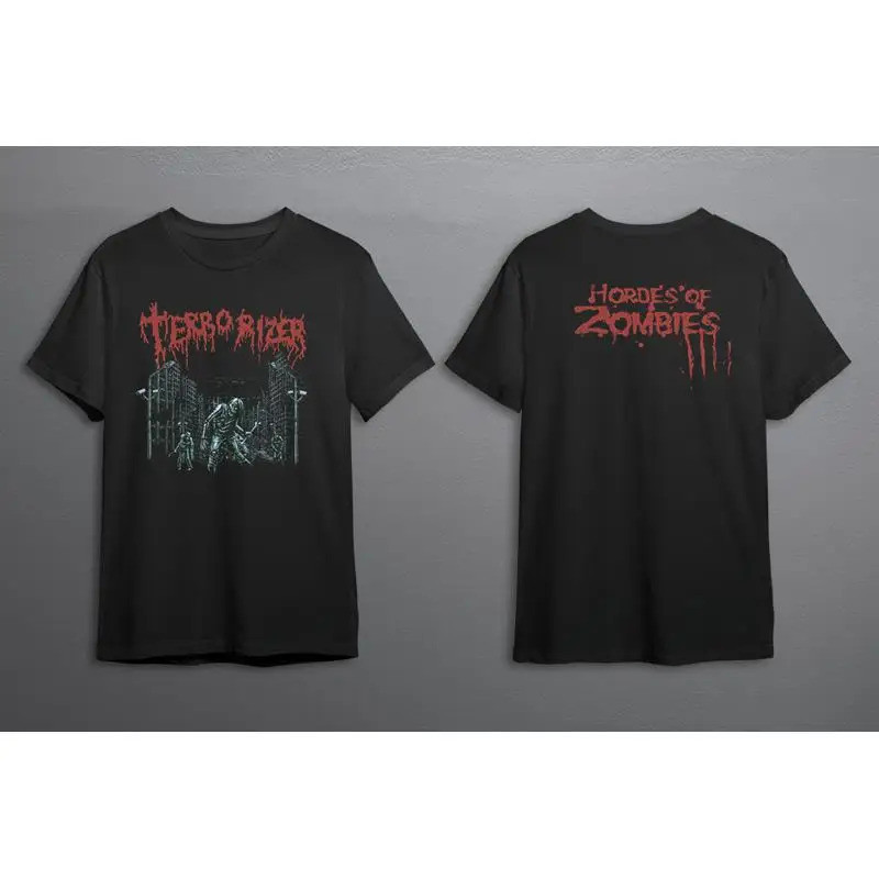 เสื้อยืด Terrorizer Hordes Of Zombies ไซส์ S ถึง 3XL