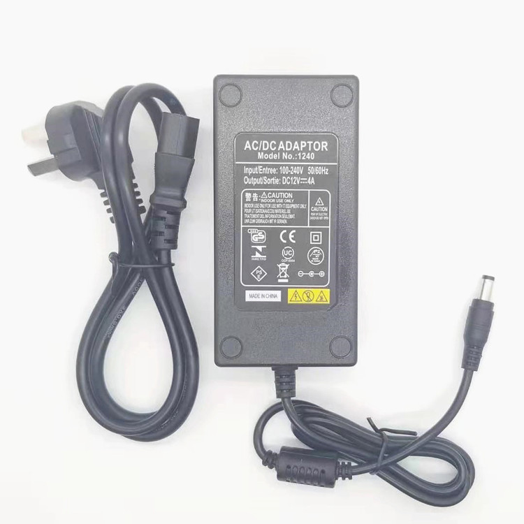 Roland Roland เปียโนอิเล็กทรอนิกส์ดิจิตอล FP-10/7F/47/80/90 แหล่งจ่ายไฟสลับ 12V4A สายเคเบิลอะแดปเตอร