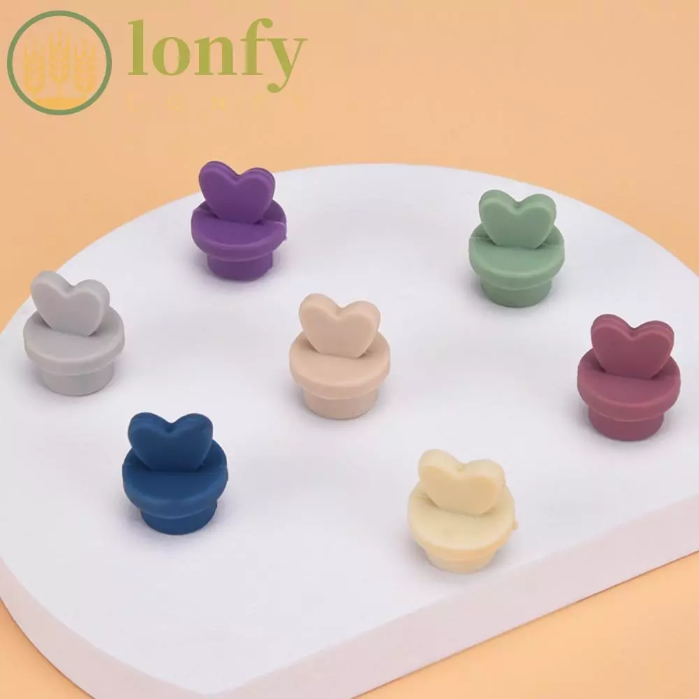 LONFY ปลั๊กซิลิโคนปิดรูฟางกันฝุ่นสำหรับแก้วน้ำ thumbnail 7