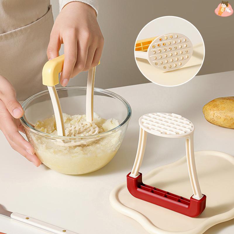 [WA] Potato Mashers Rice Masher Puree สีม่วงหวาน Potata ฟักทองเครื่องขูด Makers เครื่องมือ Crusher ค