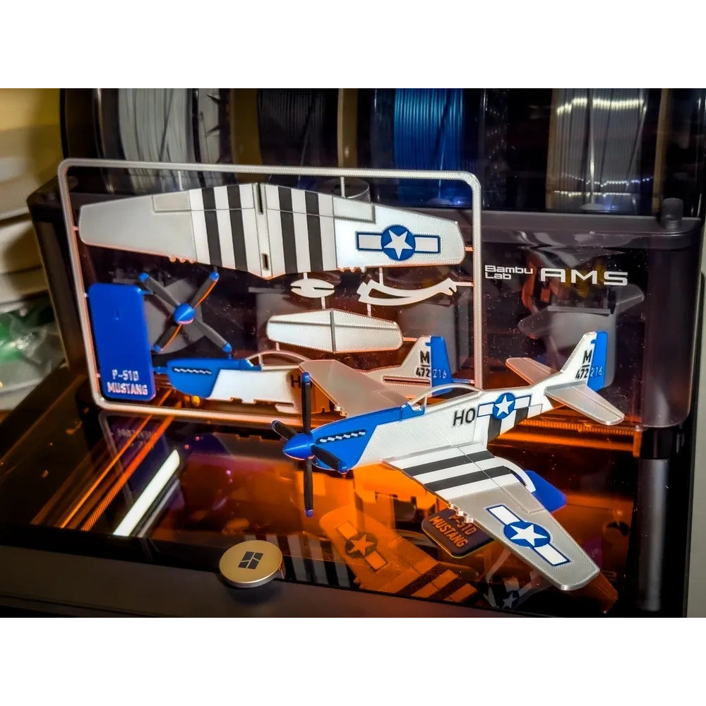 [Meow.sensei] ชุดการ์ดเครื่องบินมัสแตง P-51D