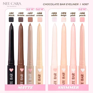 ♦️ของแท้·ส่งด่วน·ถูก♦️Nee Cara Chocolate Bar Eyeliner #N367 นีคาร่า ช็อคโกแลต บาร์ อายไลเนอร์ x 1 ชิ้น dayse