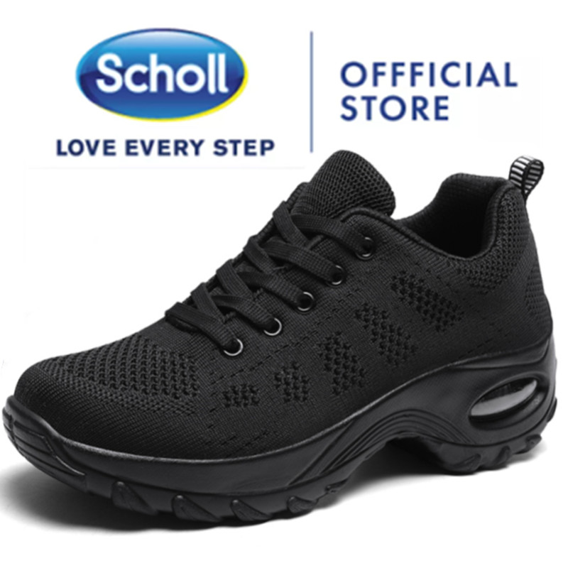 Scholl women shoes Womens scholl รองเท้าหนังลําลอง scholl ladies shoes Boat Shoes รองเท้าโลฟเฟอร์