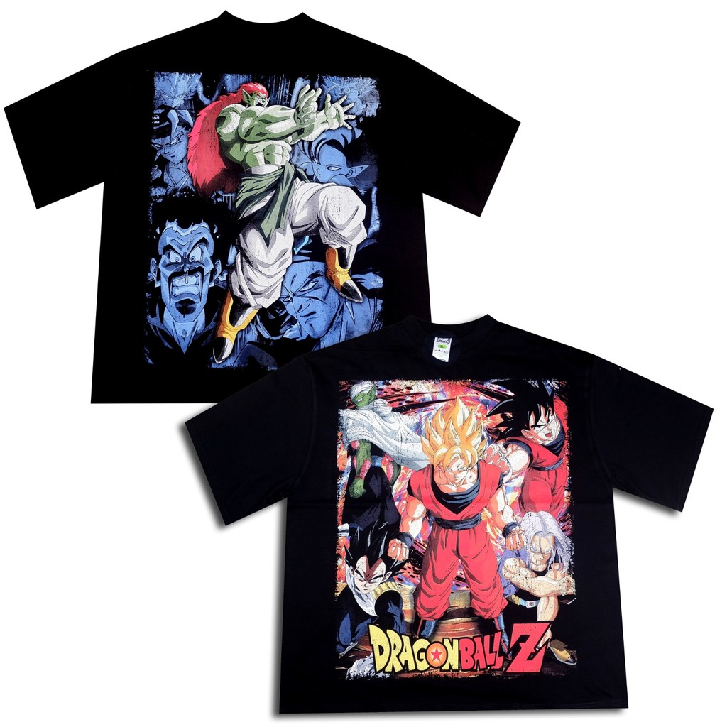 BOJACK DRAGON BALL UNIVERSE ANIME MANGA VONSEY OVERSIZE TSHIRT สีดํา COMBED 20S