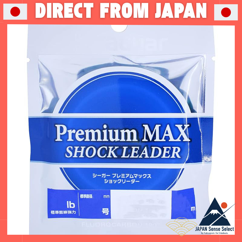 【Direct from Japan】
Seaguar Premium Max Shock Leader 30m - Various Strengths