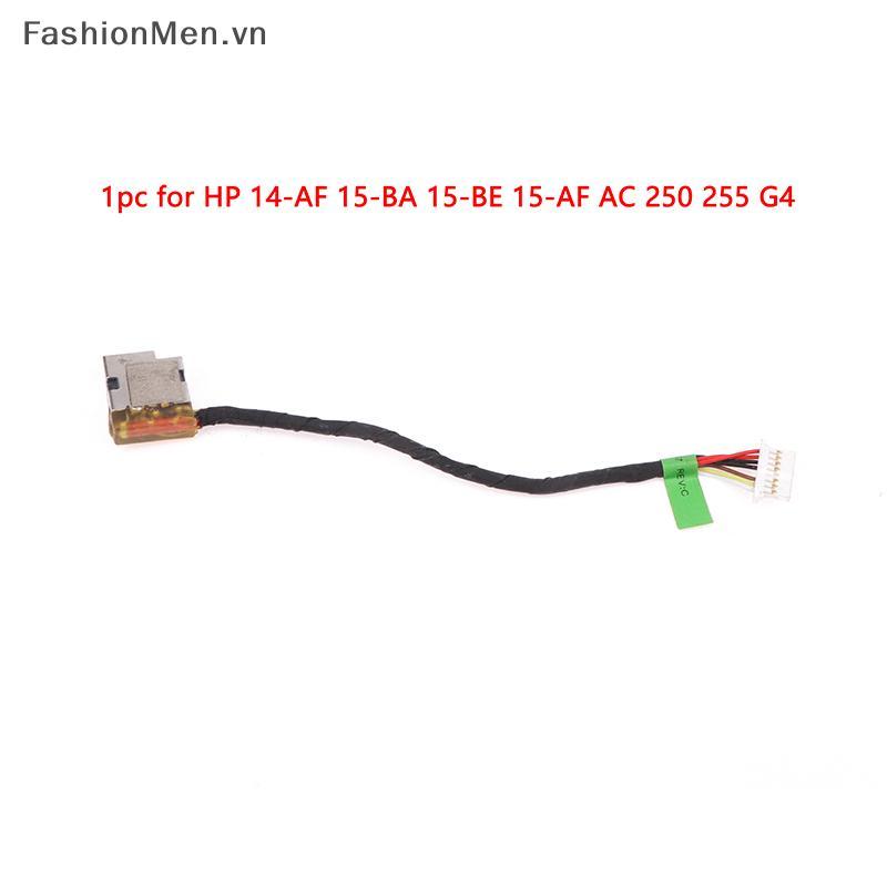 F & M 1 PC DC Power Ja สําหรับ HP 14-AF 15-BA 15-BE 15-AF AC 250 255 G4 แล็ปท็อป DC Power Ja ชาร์จ F