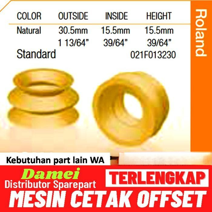 MESIN Roland Man 700 เครื่องดูดยาง Roland Part Offset Sucker การพิมพ์เครื่อง