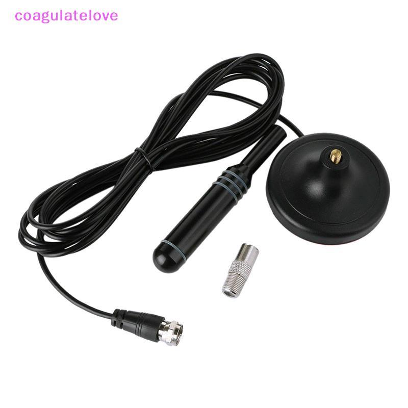 Coagulatelove เสาอากาศทีวีดิจิตอล เครื่องขยายสัญญาณ สาย Coax เสาอากาศ HDTV DVB-T DVB-T2 DAB อะแดปเตอ
