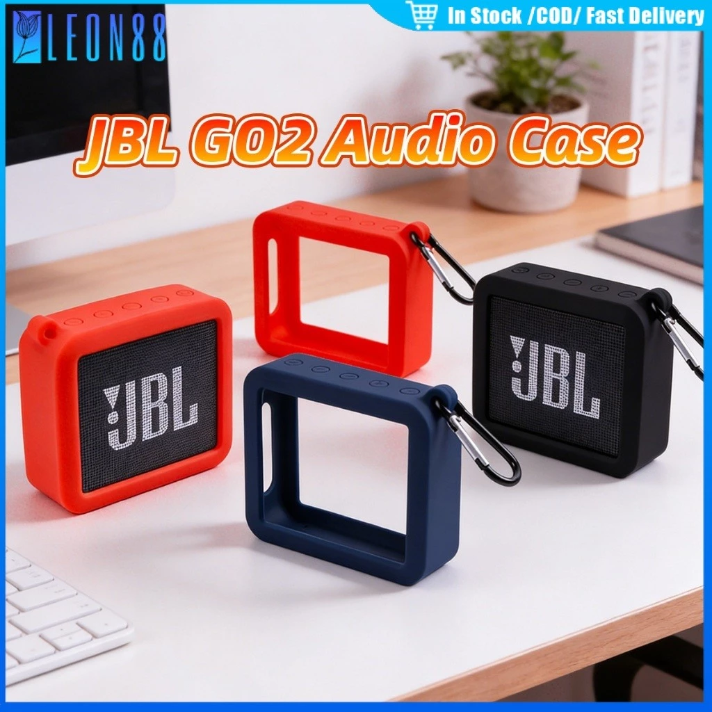 ของมาใหม่!เคส jbl go 2 เคสซิลิโคน อ่อนนุ่ม ถอดออกได้ง่าย แบบพกพา แขวนได้ง่าย สำหรับอุปกรณ์เสริมลำโพง