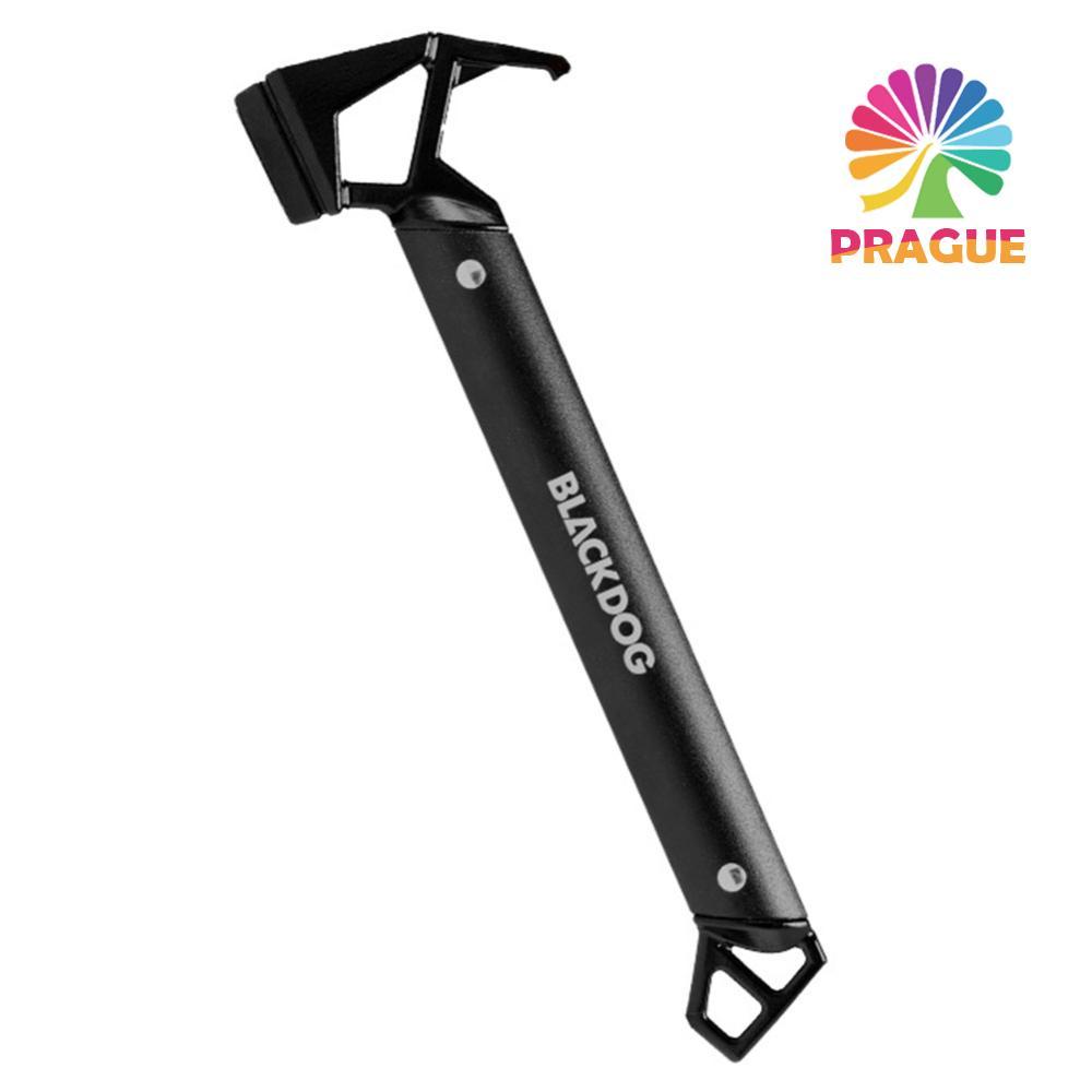 Camping เต็นท์ Ground Peg Hammer ลื่นเต็นท์กลางแจ้ง Ground Nail Hammer อลูมิเนียมสําหรับเดินป่า Camp