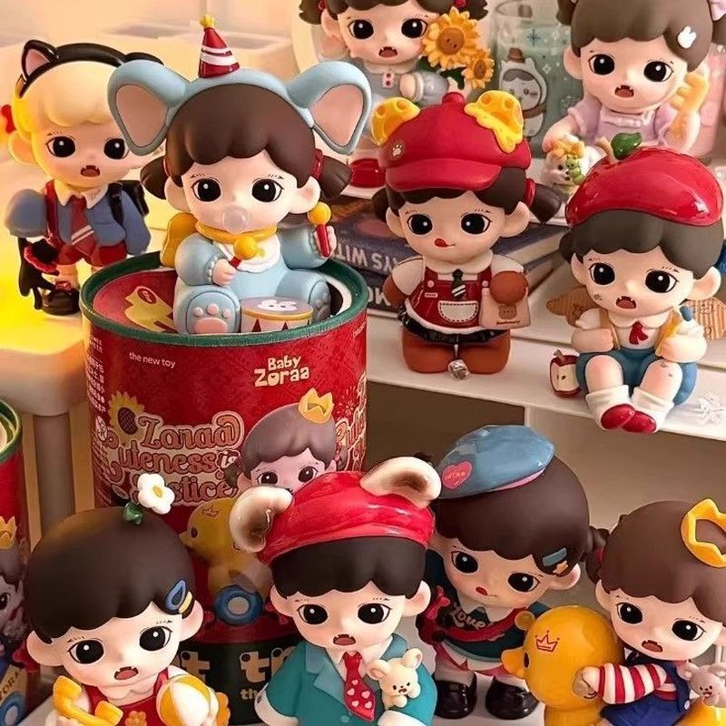 [TNTSPACE] Zora Sister Baby Cute Justice Series เครื่องประดับรูปกล่องลึกลับสาวของขวัญ