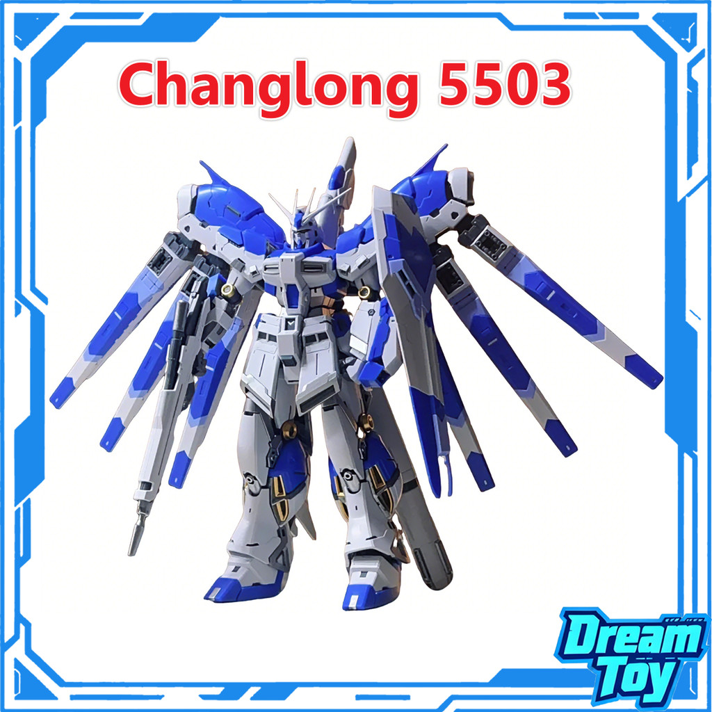 Changlong 5503 RG Hi-Nu Mecha รูปพรีเมี่ยมประกอบชุด changlong 5503 HI-V 1/144 Scale ประกอบชุด