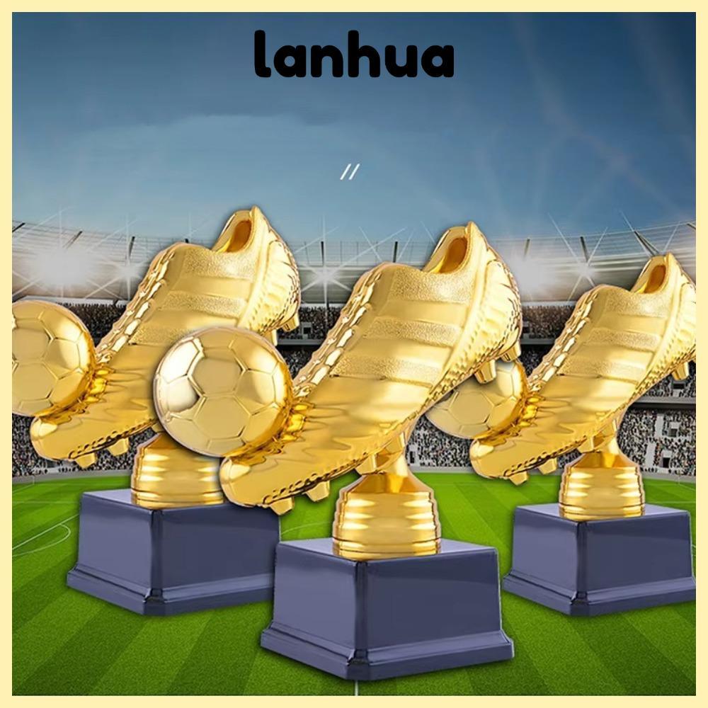 LANHUA Golden Boot Award Trophy, Excellent Player Award Football Match Football Shoe Award, Europees