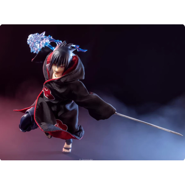 NANA SHF Naruto Uchiha Sasuke Hawk Cloak Akatsuki Cloak ผ้าเครื่องแต่งกายอุปกรณ์เสริมรูป