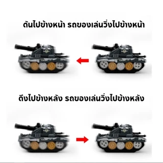 (มีของแถม) ของเล่นรถถัง รถถัง หมุนได้ 360 หลายวิธีเล่น ของเล่นเด็กผู้ชาย เสริมจินตนาการ