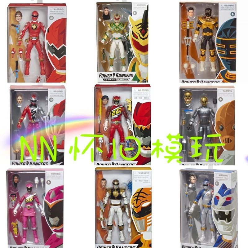 【พร้อมส่ง】power Rangers Figure Hasbro Megazord/Power Rangers Ryusou ชุด ของสะสม Action ของเล่นอะนิเม