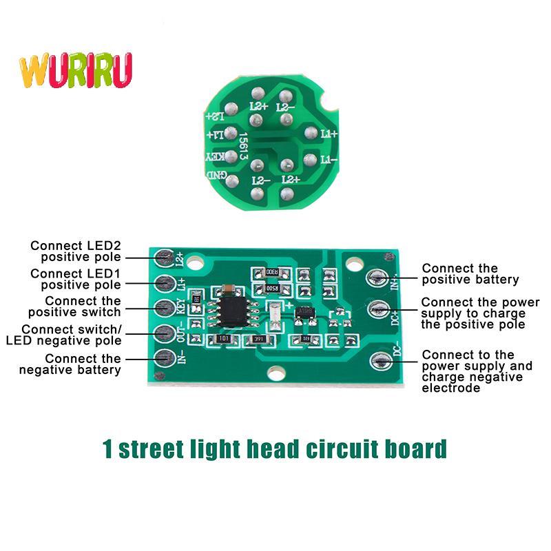 [แปด] HZ-8813 T6/U2/L2 Glare Light Control Circuit Board ไฟฉาย Driver Board 3 ฟังก์ชั่น 5 ฟังก์ชั่นเ