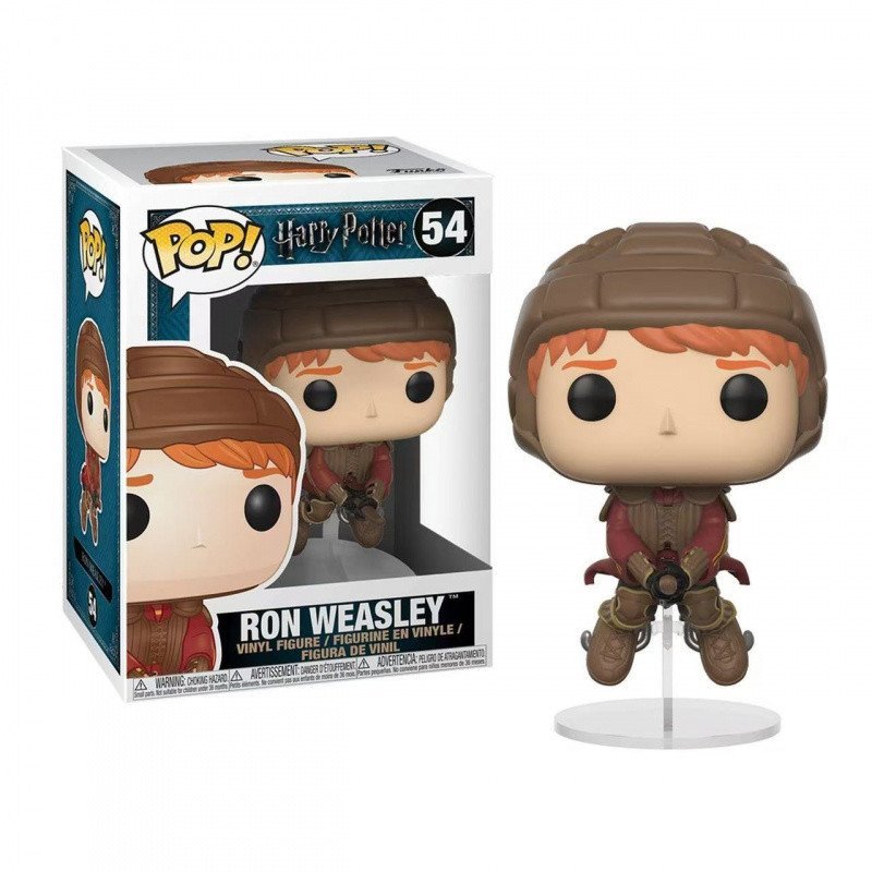 พร้อมสต็อก FUNKO Fenggao POP Harry Potter ไม้กวาด Ron Wesley ตุ๊กตาตุ๊กตารูปตุ๊กตาตกแต่งคอลเลกชัน