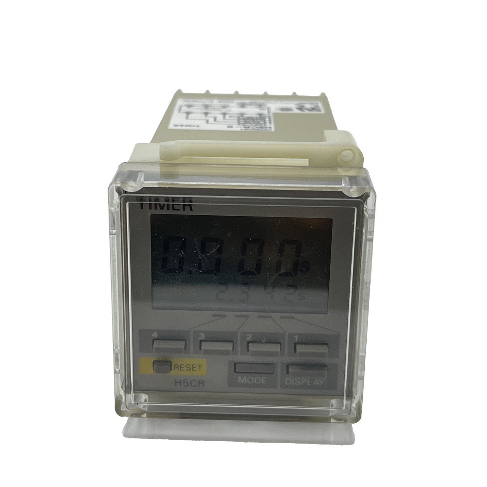 ใหม่และต้นฉบับ TIMER H5CR-B มัลติฟังก์ชั่น Digital Timer 0.001s ถึง 9999 H 100-240VAC Time Relay H5C