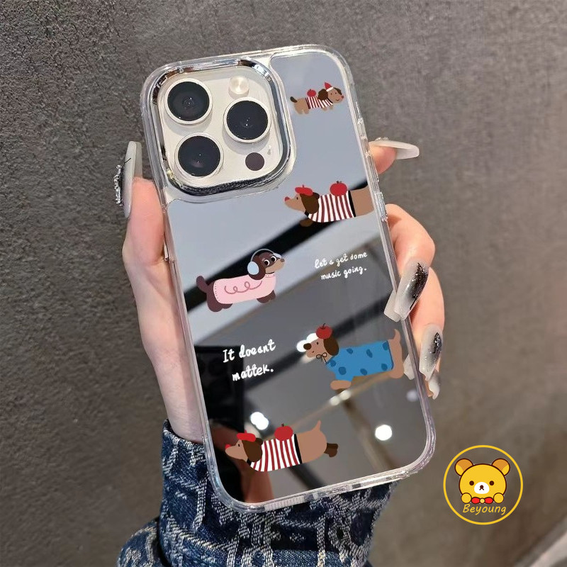 น่ารักดัชชุนกระจกเคสโทรศัพท์สําหรับRealme GT 8 7 5 Pro 3 Neo 7X 7 6 5 SE 240W V70 V60 V60S V23 V23i 