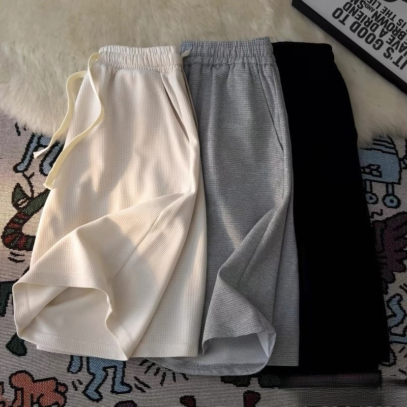 Chaistyle ผ้าฝ้ายแท้สำหรับผู้ชาย กางเกงกีฬาขาสั้น เลือกได้หลายสี กีฬาลำลอง