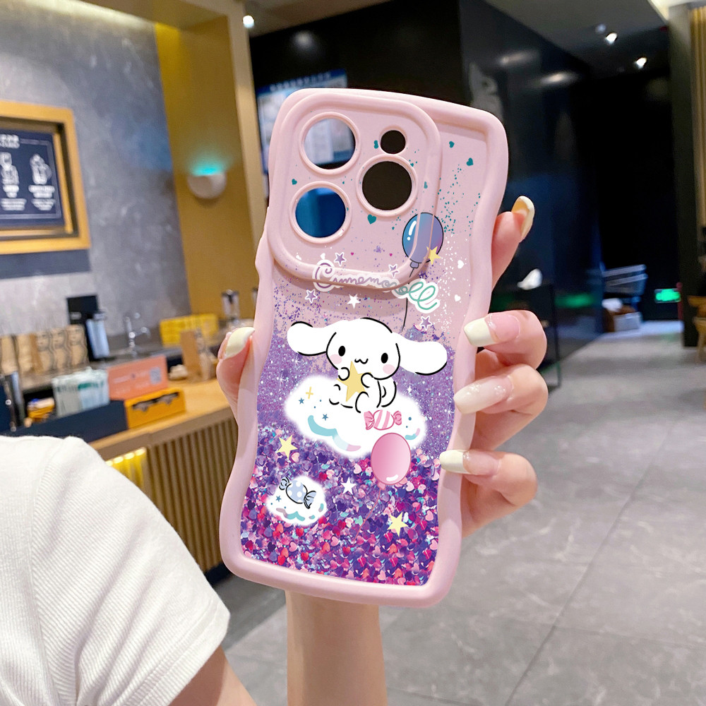 เข้ากันได้กับ Infinix Hot 60 50i 40i 40 Pro 30i Play Smart 9 8 20i Kuromi MY Melody น่ารัก Wave Case