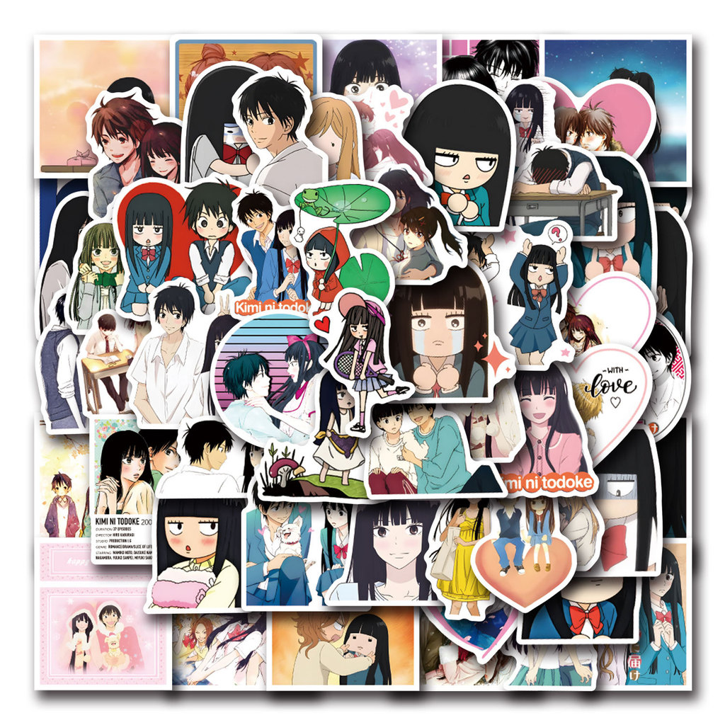 ❉ สติ๊กเกอร์ Kimi Ni Todoke Series 01 ❉ 50 ชิ้น/เซ็ตกันน้ํา DIY Fashion Decals สติ๊กเกอร์ Doodle