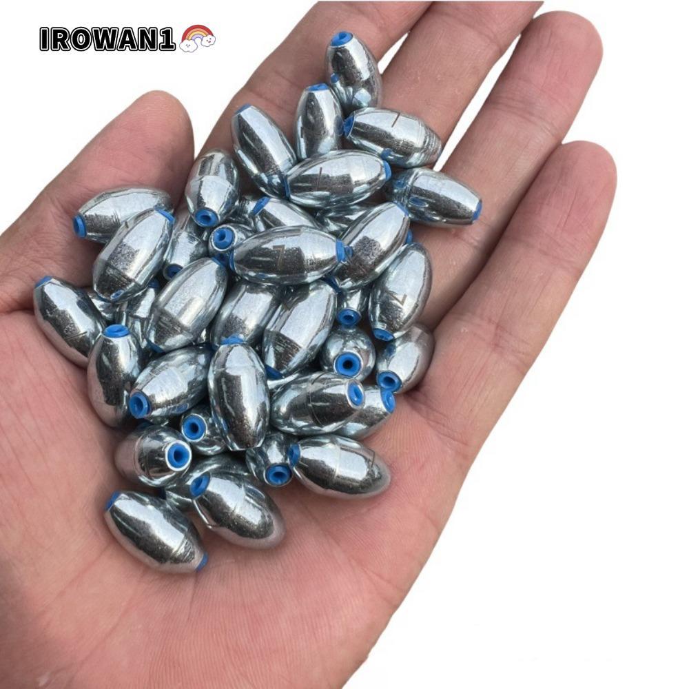 IRWAN1 20pcs ตกปลาน้ําหนัก Sinker, ปลาคาร์พตกปลา 3g/4g/5g/6g/7g/8g/9g/10g ตกปลา Sinkers, 2024 น้ําหนักตะกั่วโลหะผสมวัสดุเหล็กคาร์บอน Hollow Lure ตะกั่วน้ําหนักตกปลา